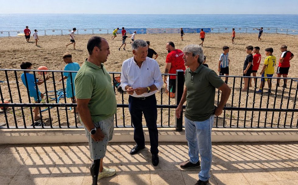 Presentación de la sexta edición del Campus Municipal de Fútbol Playa