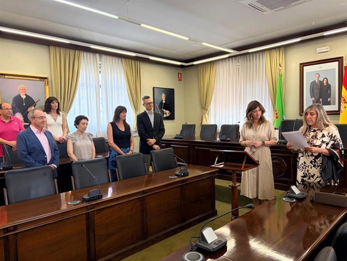Acto de toma de posesión de los nuevos cargos de los departamentos de Filología Moderna y Biología Molecular de la ULE.