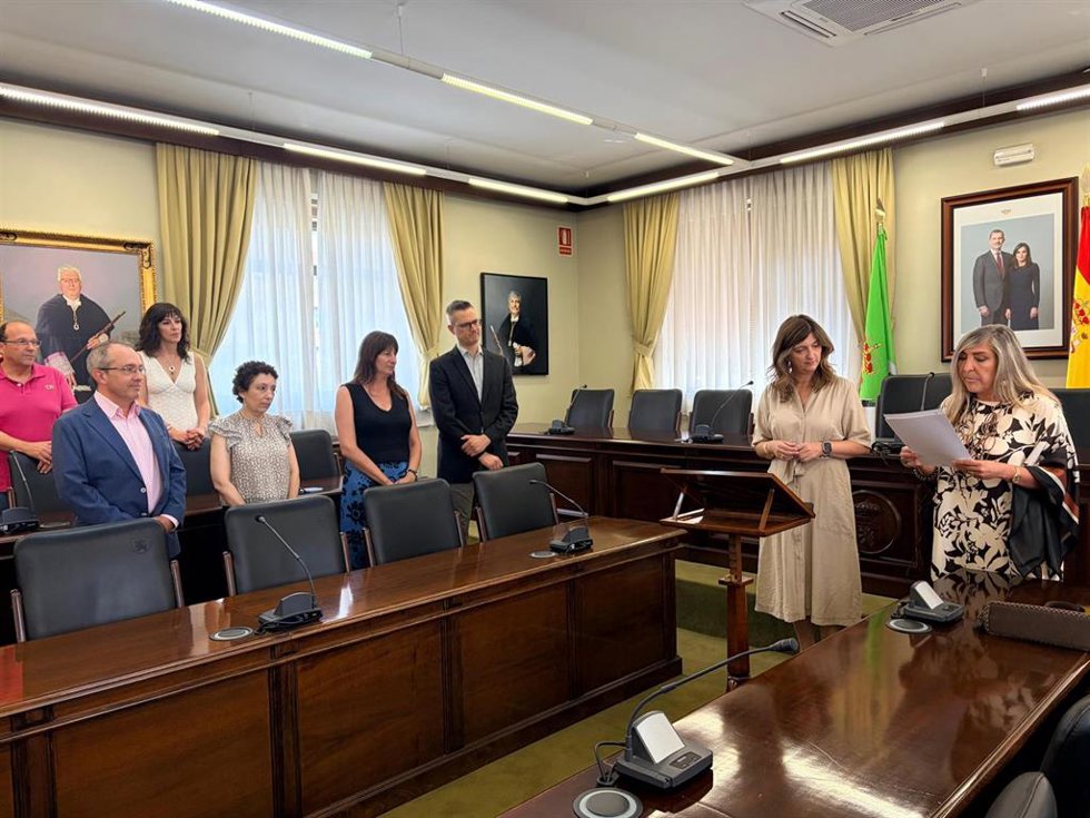 Acto de toma de posesión de los nuevos cargos de los departamentos de Filología Moderna y Biología Molecular de la ULE.