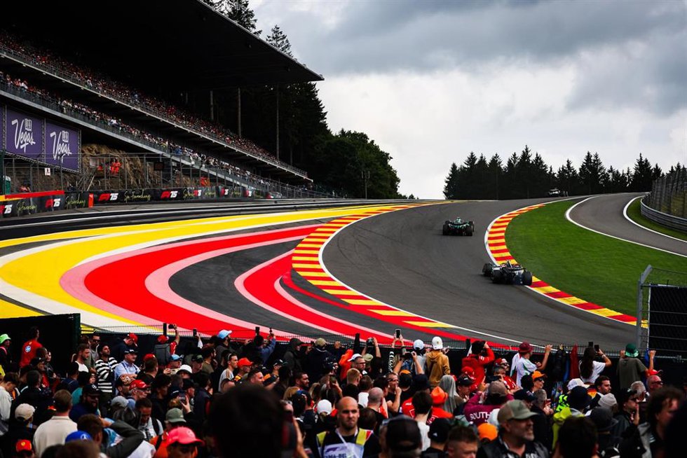 Archivo - El piloto italiano de F1 Kimi Antonelli (Mercedes), en el GP de Bélgica 2025.