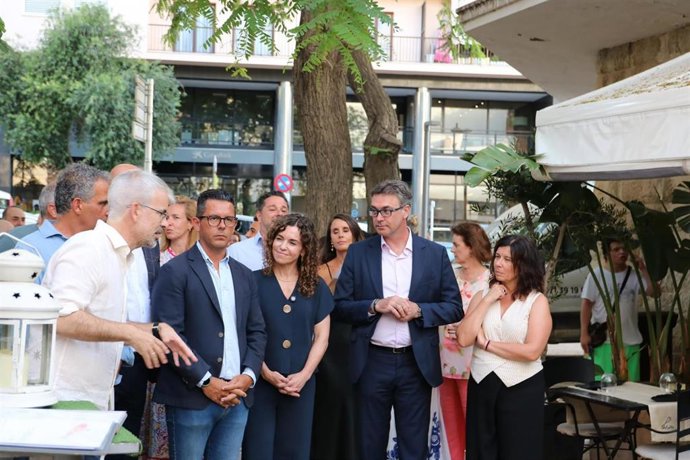 La secretaria de Estado de Turismo, Rosario Sánchez, en Eivissa