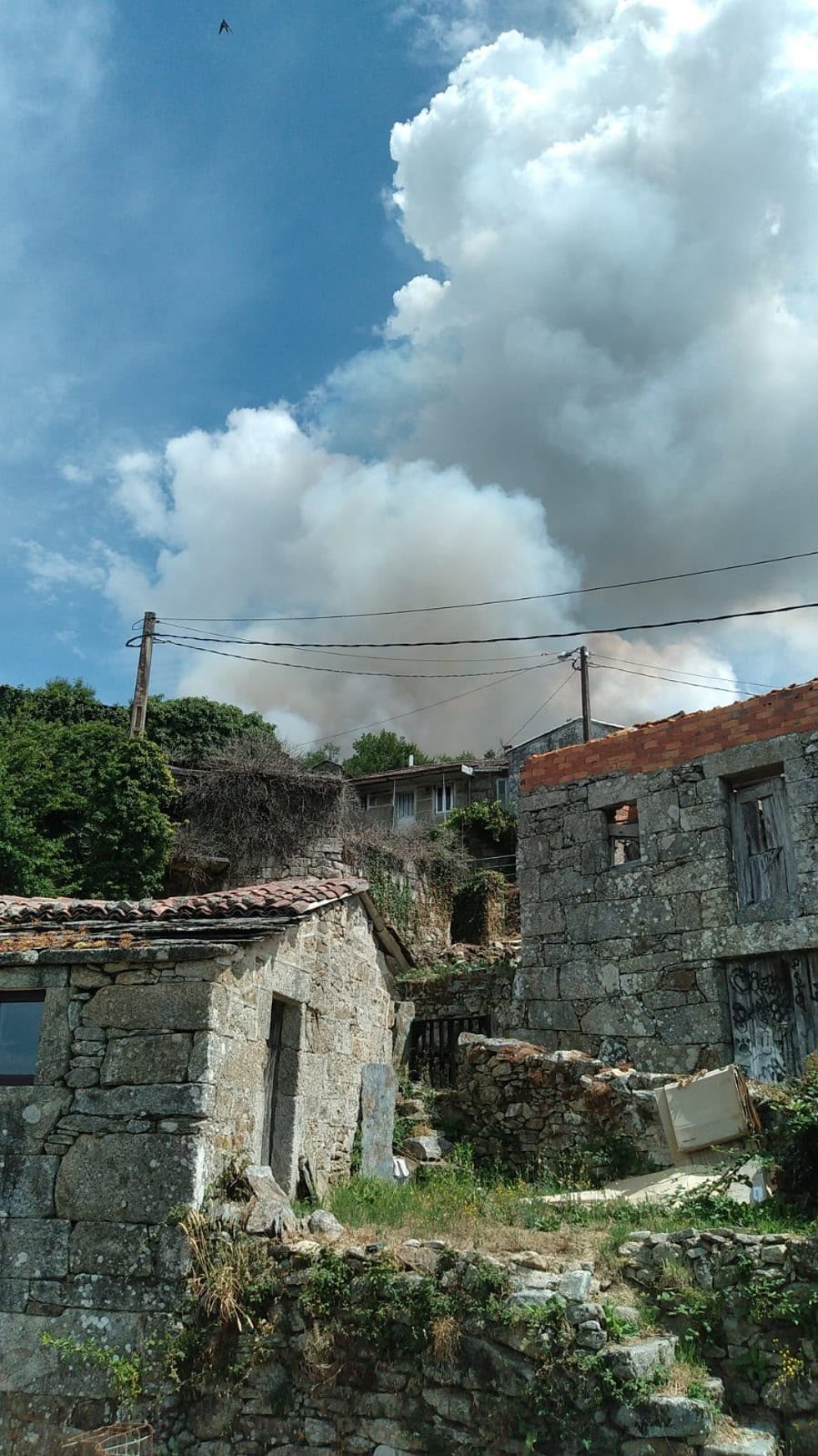 Incendio en Boborás