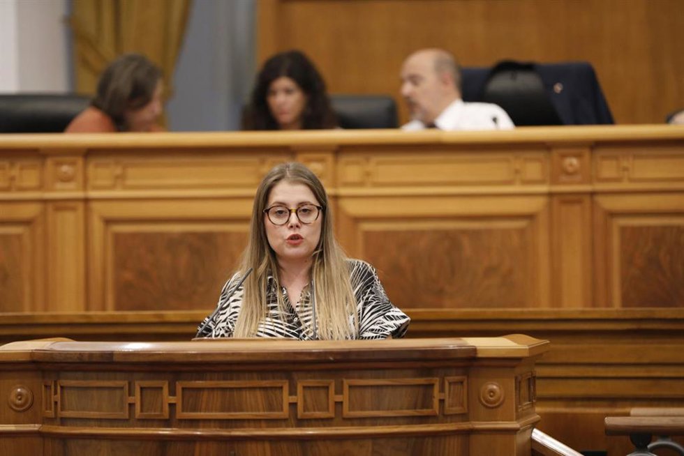La parlamentaria del PP Itziar Asenjo.