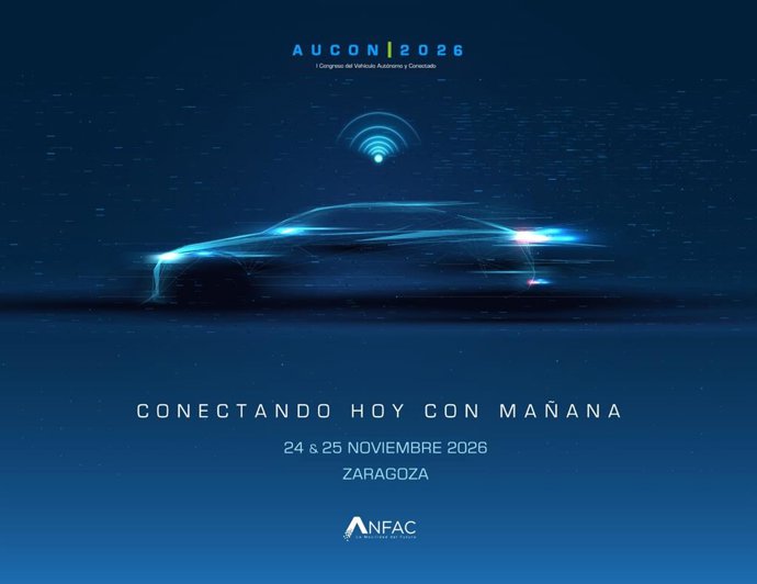 Anfac y Fundación Ibercaja impulsan 'Aucon', el primer congreso del vehículo autónomo en España