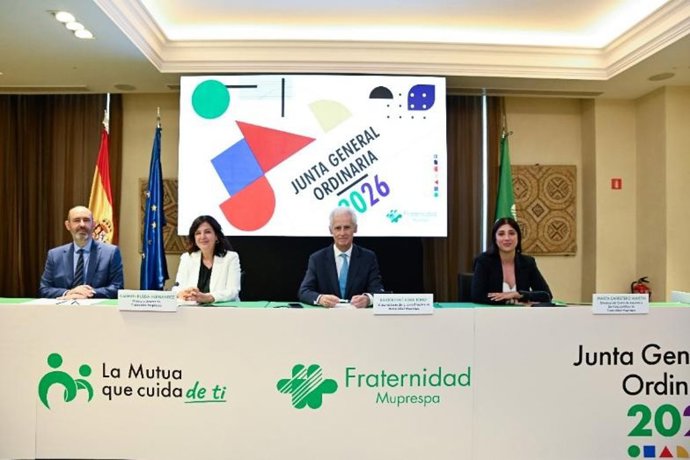 Junta General de Mutualistas de Fraternidad-Muprespa, a 16 de julio de 2026, en Madrid (España).