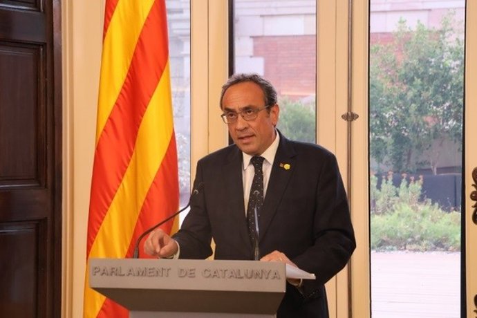 El president del Parlament, Josep Rull