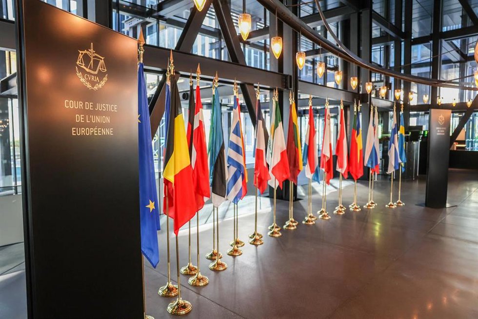 Interior del Tribunal de Justicia de la Unión Europea (TJUE), a 16 de julio de 2026, en Luxemburgo (Luxemburgo). 