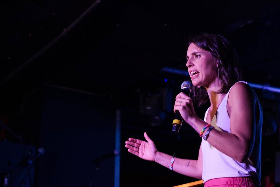 La eurodiputada de Podemos, Irene Montero