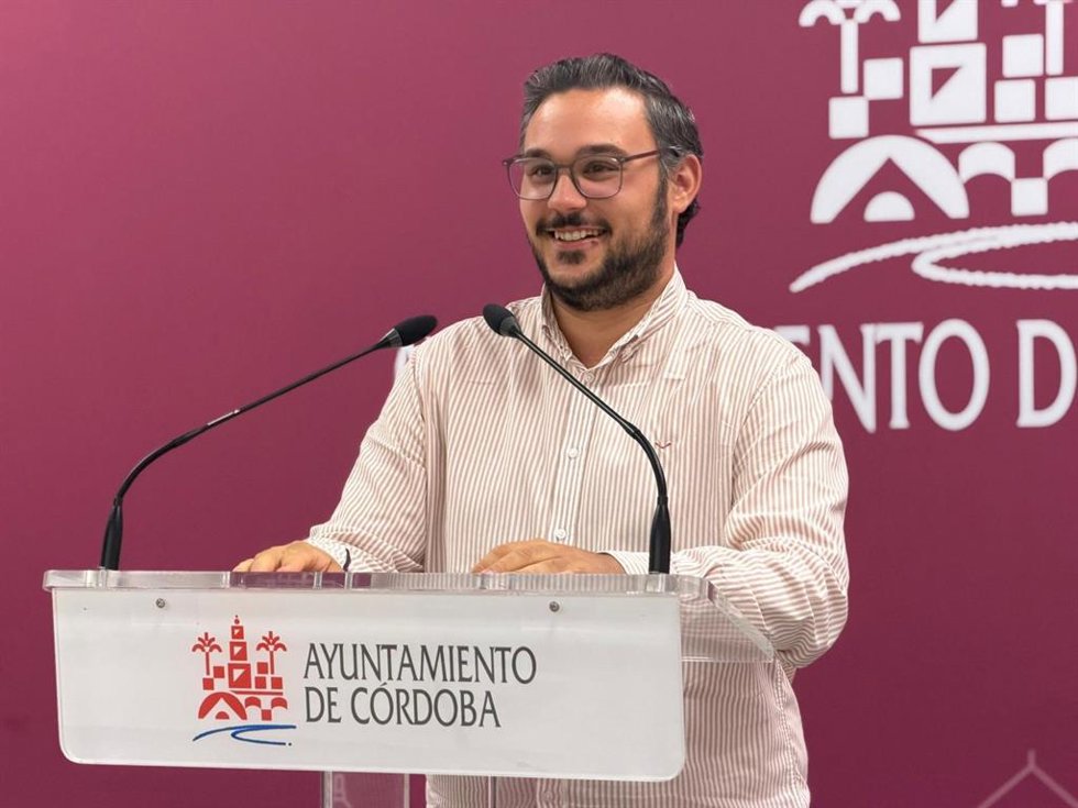 El concejal de Hacemos Córdoba en el Ayuntamiento de la capital Iván Fernández.