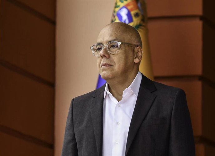 Archivo - El presidente de la Asamblea Nacional venezolana, Jorge Rodríguez 