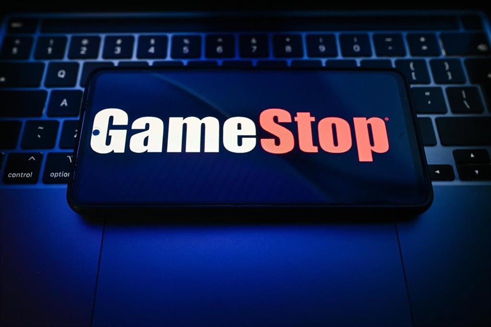 Archivo - Logo de GameStop.