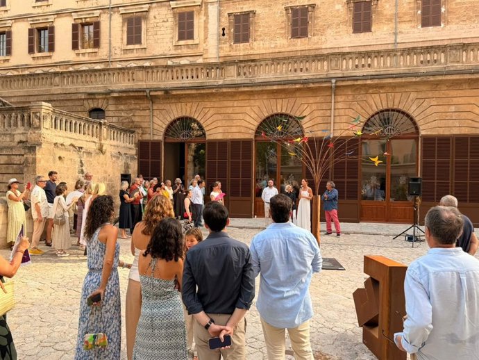 Inauguración de la exposición 'Buits: espais per a la mirada' en la Misericòrdia.