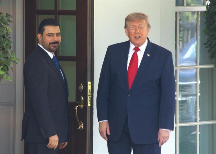 Donald Trump y Ali al Zaidi