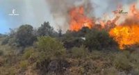 Un total de 20 medios y más de 170 personas continúan trabajando para extinguir el fuego de La Mierla