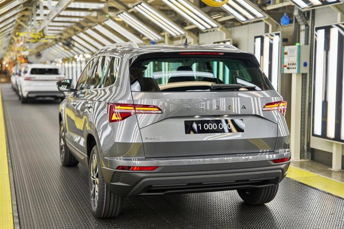 Archivo - Skoda fabrica la unidad un millón del Karoq en República Checa