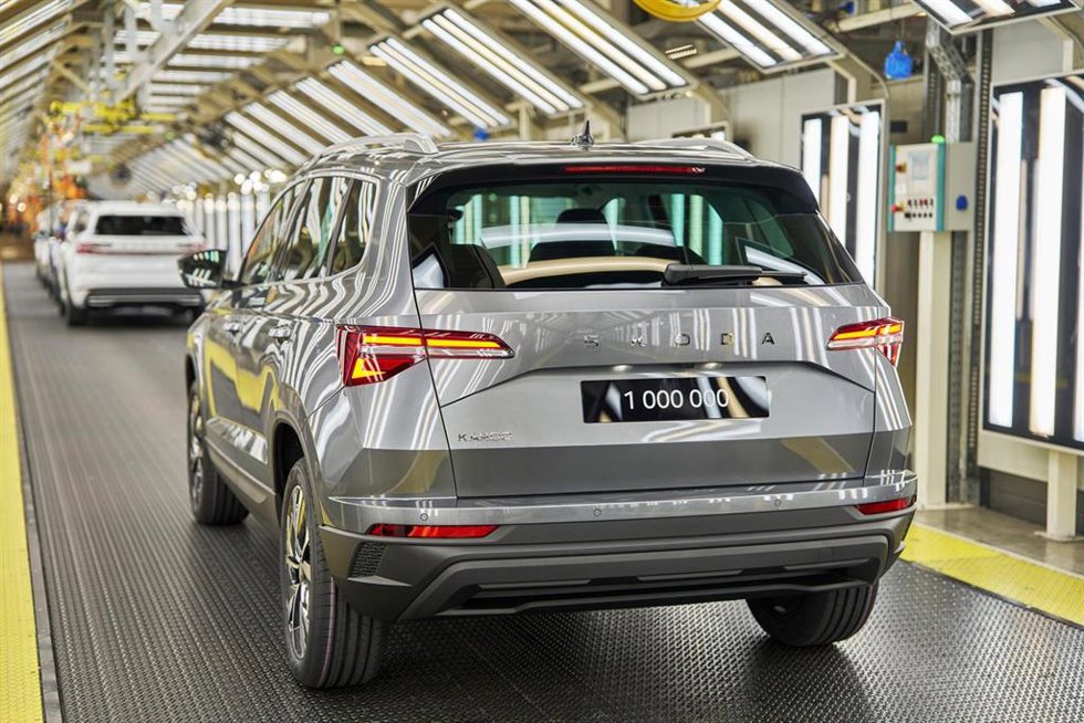 Archivo - Skoda fabrica la unidad un millón del Karoq en República Checa