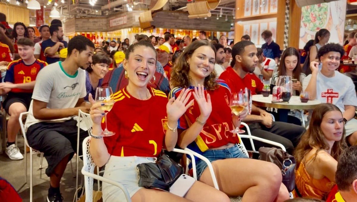 Rioja congrega a miles de aficionados en Estados Unidos que han acompañado a la Selección Española hasta la gran final