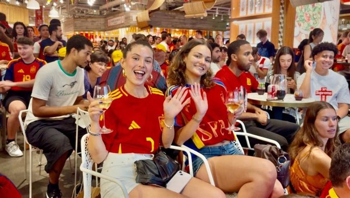 Rioja congrega a miles de aficionados en Estados Unidos que han acompañado a la Selección Española hasta la gran final