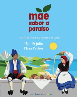 El Mercado Artesano y Ecológico regresa este fin de semana a Porlier dedicado a los Alimentos del Paraíso Natural