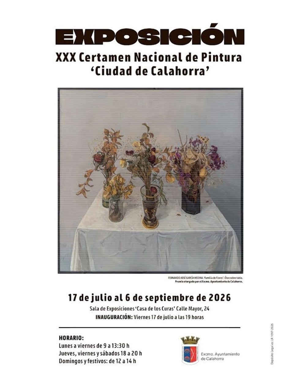 Este viernes, inauguración de la exposición del XXX Certamen Nacional de Pintura 'Ciudad de Calahorra'
