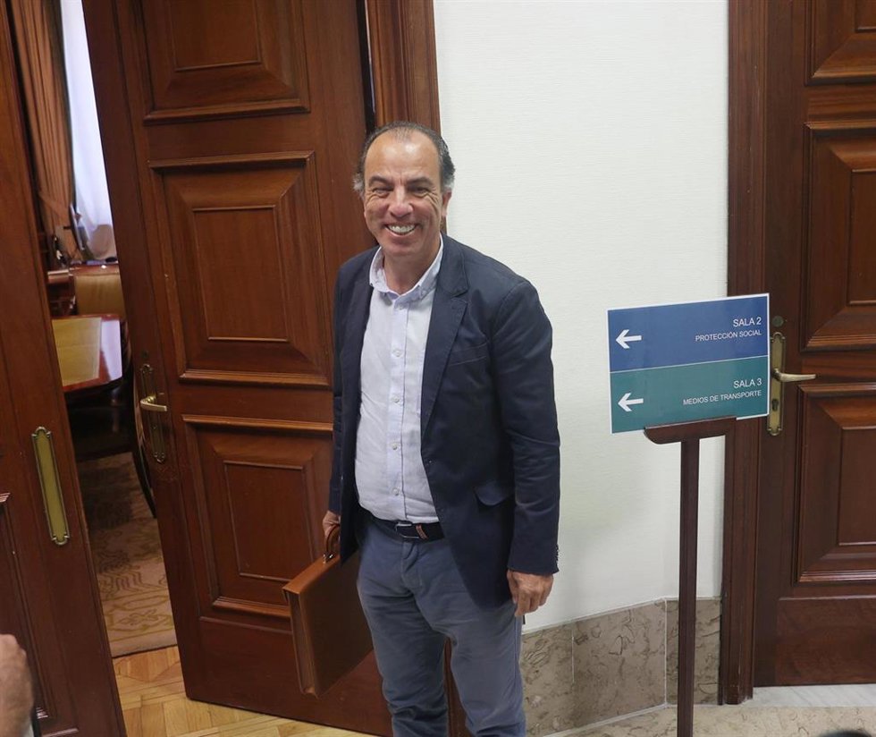 Archivo - El diputado del PP Carlos García Adanero será el candidato del partido a la Alcaldía de Pamplona.