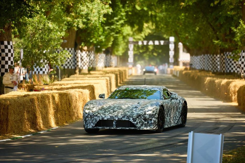 El Lexus LFA Concept debuta en movimiento en el Festival de Goodwood 17 años después del estreno del LFA