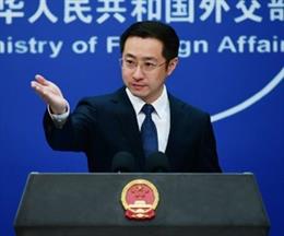 (Foto de ARCHIVO)  El portavoz del Ministerio de Asuntos Exteriores de China, Lin Jian.    REMITIDA / HANDOUT por MINISTERIO DE ASUNTOS EXTERIORES DE CHINA  Fotografía remitida a medios de comunicación exclusivamente para ilustrar la noticia a la que
