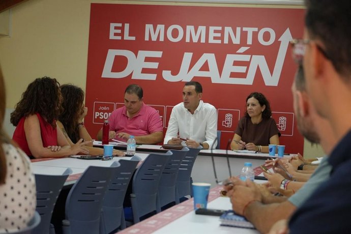 Imagen de la Ejecutiva Provincial del PSOE