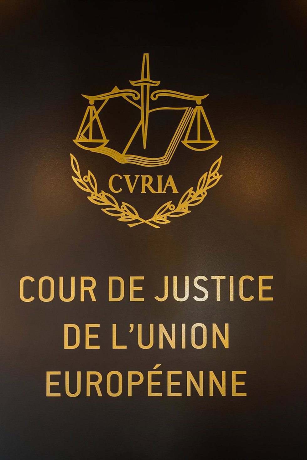 Interior del Tribunal de Justicia de la Unión Europea (TJUE).