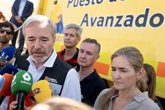 Foto: Azcón: El incendio de Orés (Zaragoza) "está descontrolado y sigue quemando muchas hectáreas"