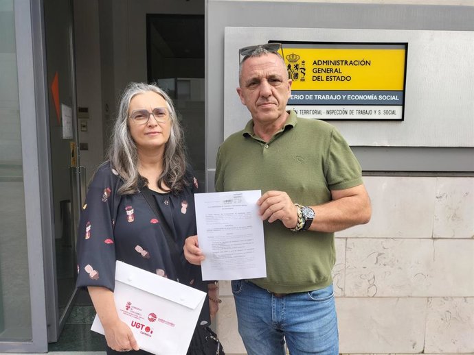 UGT registra la denuncia de la campaña de CEOE sobre absentismo ante la Inspección de Trabajo