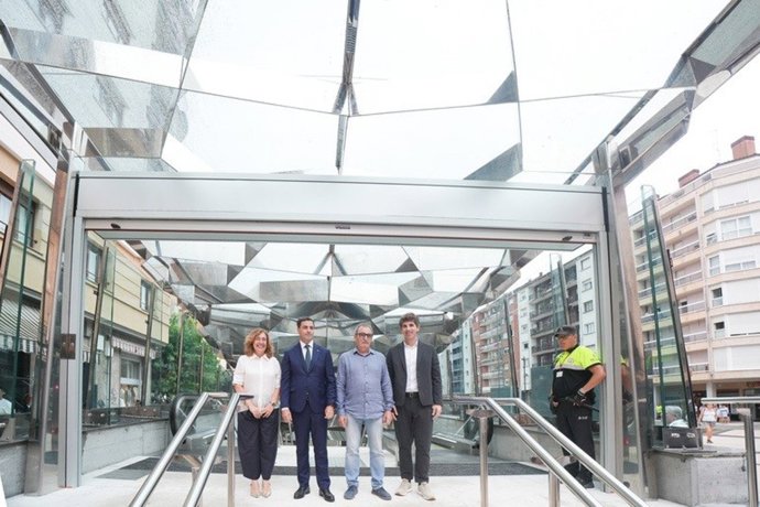 Inauguración de la variante soterrada Altza-Galtzaraborda del Topo