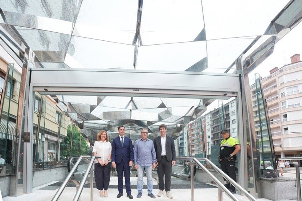 Inauguración de la variante soterrada Altza-Galtzaraborda del Topo