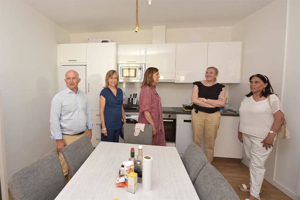 Visita a una vivienda Rehabitare en Palenzuela