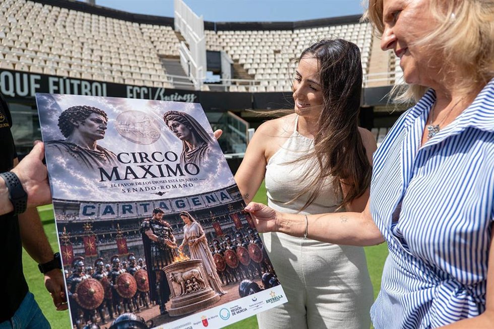 El Gran Circo Romano vuelve al Estadio Cartagonova 17 años después