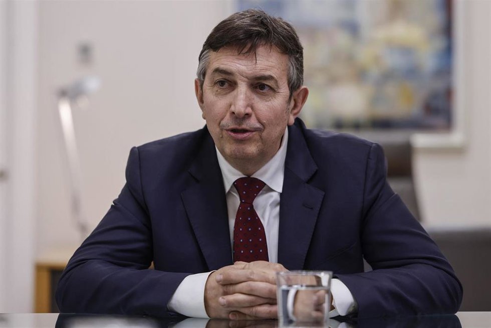Archivo - El presidente de la CEV, Vicente Lafuente, durante una entrevista para Europa Press, a 15 de enero de 2026, en Valencia, Comunidad Valenciana (España).