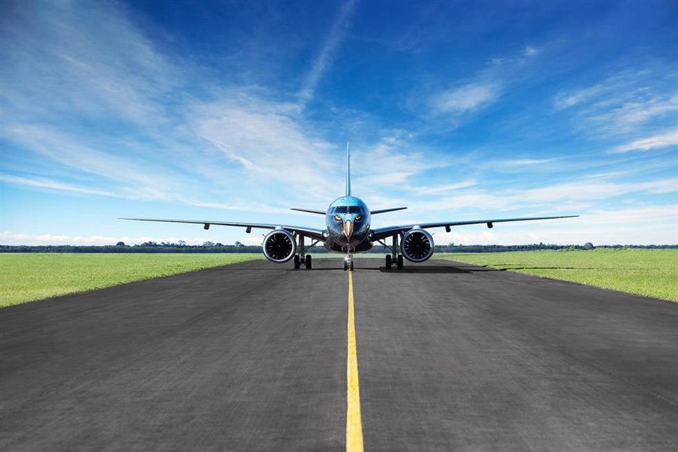 Archivo - Los aviones Embraer E2 reciben el 'visto bueno' de Europa sobre su sistema para prevenir salidas de pista.