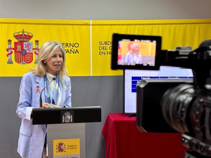 La subdelegada del Gobierno en Huelva, María José Rico.