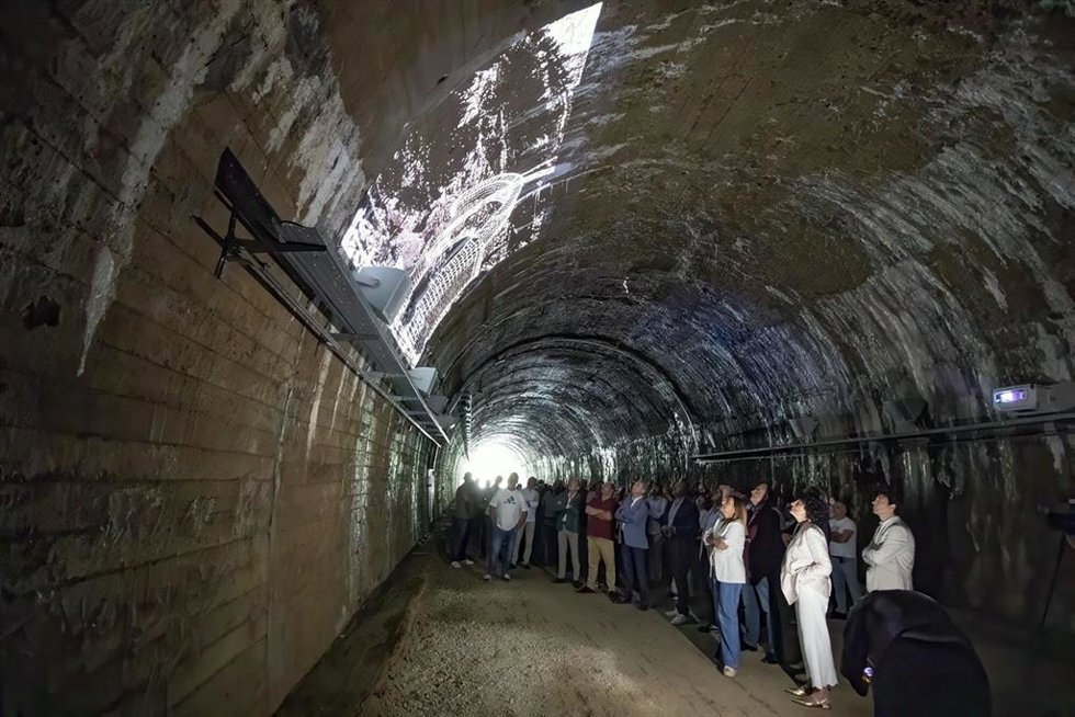 Buruaga inaugura la vía verde de La Engaña, "el comienzo de la gran transformación de los Valles Pasiegos"