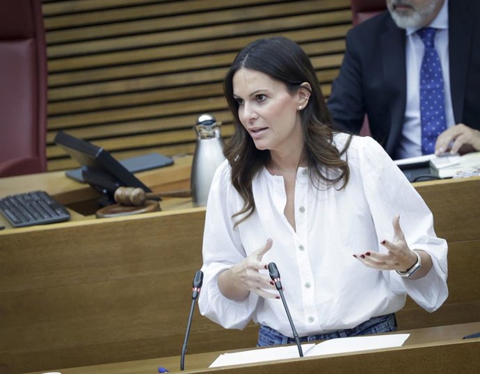 La portaveu d'Educació del Grup Parlamentari Popular en Les Corts, Beatriz Gascó