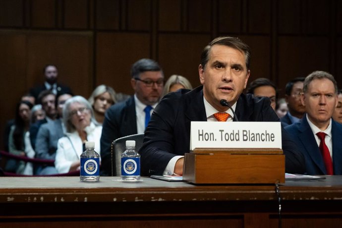 El fiscal general interí nord-americà,Todd Blanche