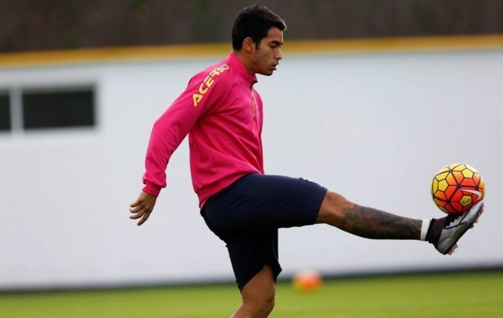 Archivo - Sergio Araujo, jugador de  Las Palmas