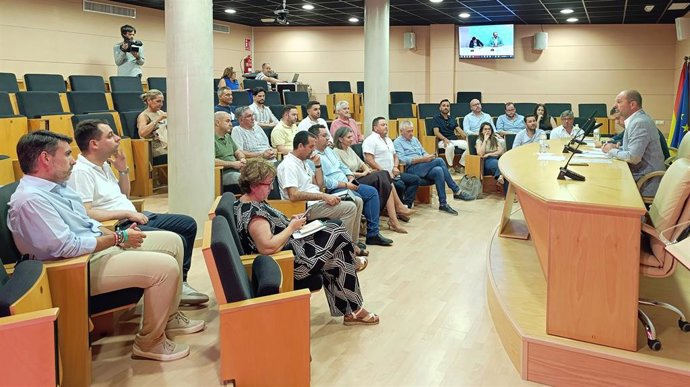 Celebración del Pleno Extraordinario de la Mancomunidad Campiña Sur.