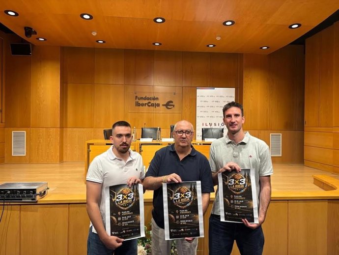 Presentada la iniciativa de divulgación del baloncesto 3x3 en La Rioja dentro del torneo 3x3 La Rioja
