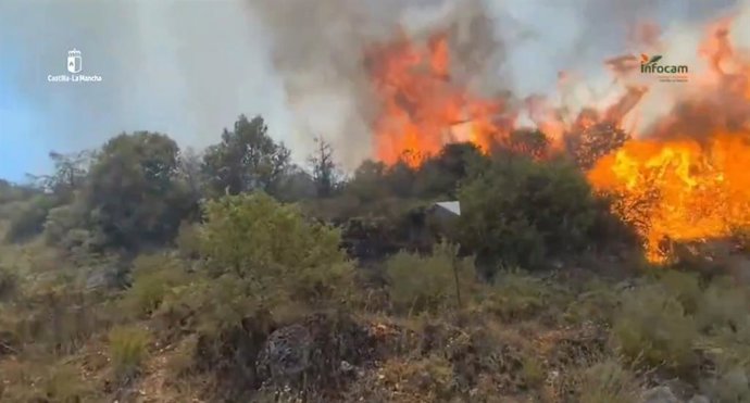 Incêndio em La Mierla.