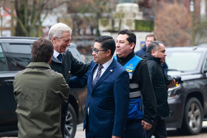 Concepción, Viernes 17 de julio de 2026  El Presidente de la República, José Antonio Kast, acompañado del subsecretario de Desarrollo Regional, Sebastián Figueroa; del gobernador de la Región del Biobío, Sergio Giacaman; del delegado presidencial de la