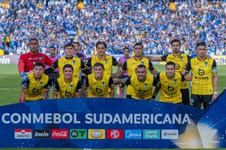 Futbol, Millonarios vs O’Higgins  Fecha 6, Conmebol Sudamericana 2026 El equipo de O’Higgins durante el partido de Conmebol Sudamericana Grupo C contra Millonarios disputado en el Estadio Nemesio Camacho El Campin en Bogota, Colombia. 26/5/2026 Leonardo
