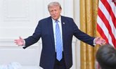 Foto: EEUU.-AMP.- Trump destaca los récords de asistencia, ingresos y seguimiento del Mundial de fútbol en EEUU