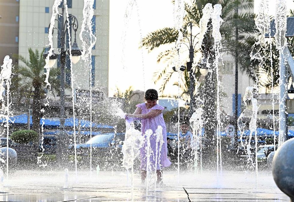 Imagen de archivo de una ola de calor en Kuwait, a 12 de junio de 2026
