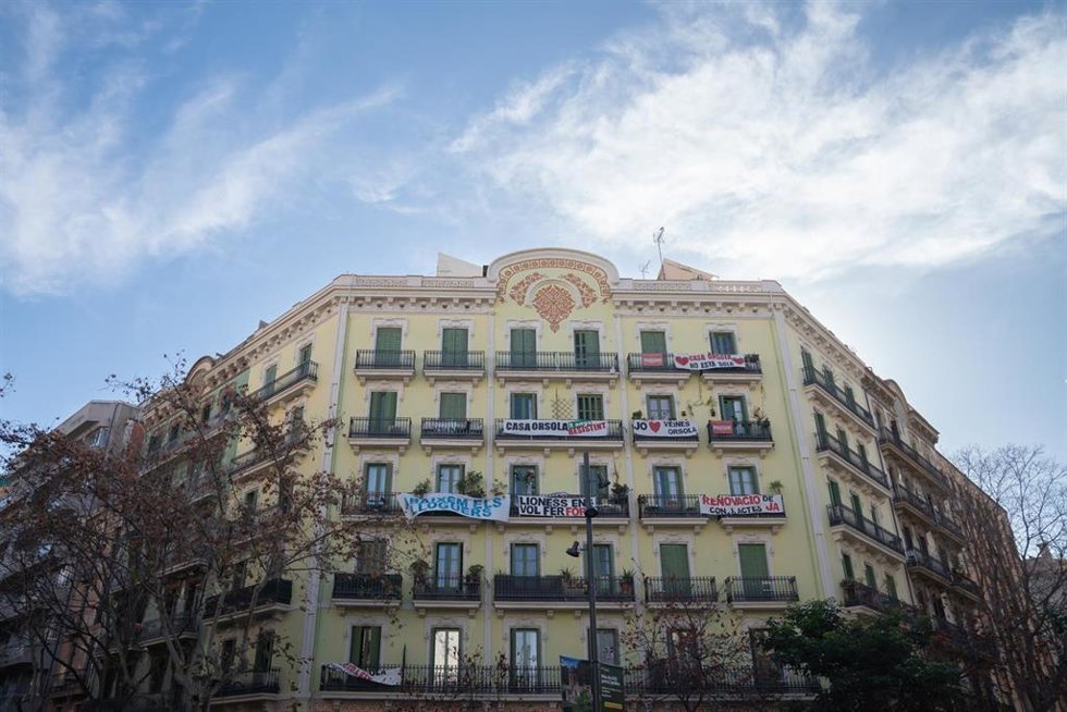 Archivo - Fachada de la Casa Orsola, a 22 de enero de 2025, en Barcelona (Catalunya).